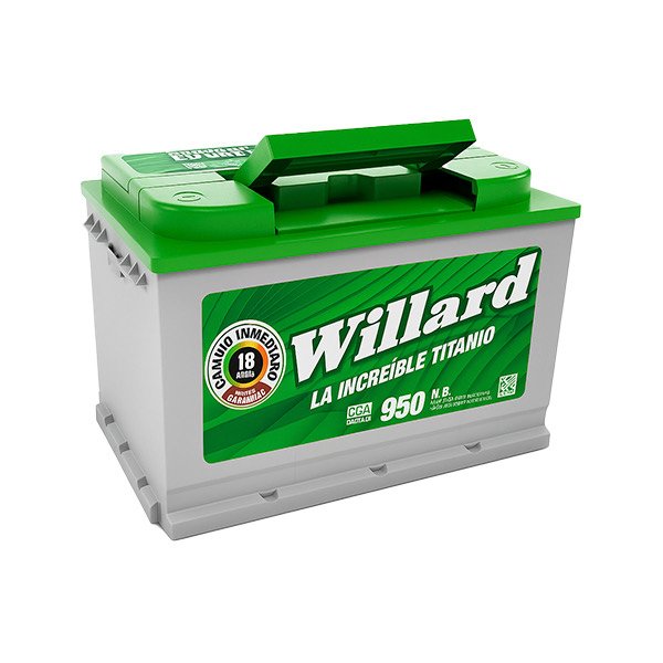 Batería Willard Increíble